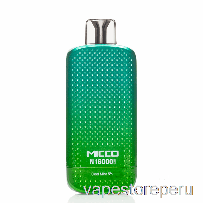 Vape Smoke Horizontech Micco N16000 Desechable Cool Mint